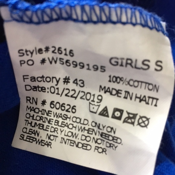 𝅺Milwaukee Brewers Girls Blue Tee Small - Picture 5 of 5